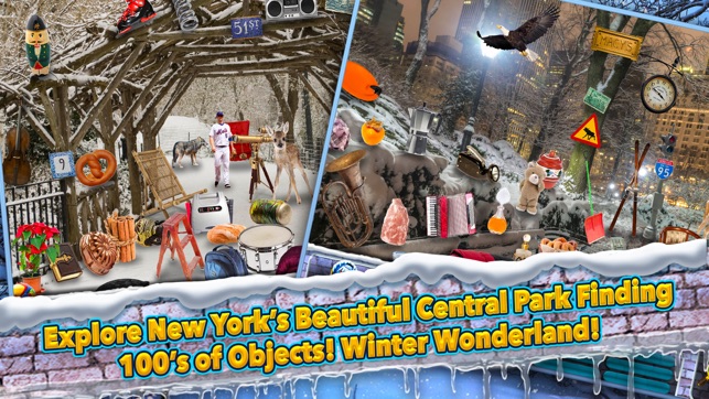 Hidden Objects New York - Central Park Winter(圖3)-速報App