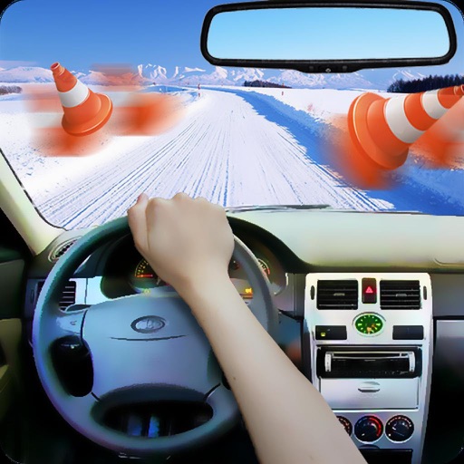 Winter Drift Car VAZ PRIORA iOS App