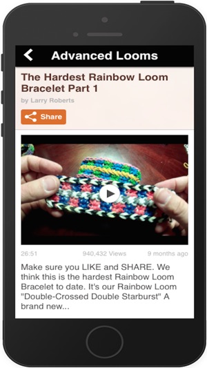 Advanced Rainbow Looms - Bracelets & Band Charms(圖5)-速報App