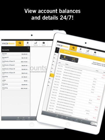 NYCB Mobile for iPad screenshot 2