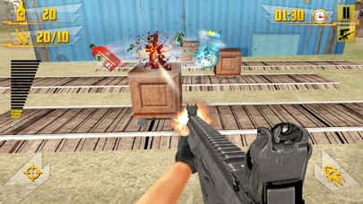 How to cancel & delete Crazy Bottle Flip Shooting Range: Firing Showdown from iphone & ipad 4