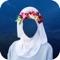 Hijab Flower Crown Photo Montage