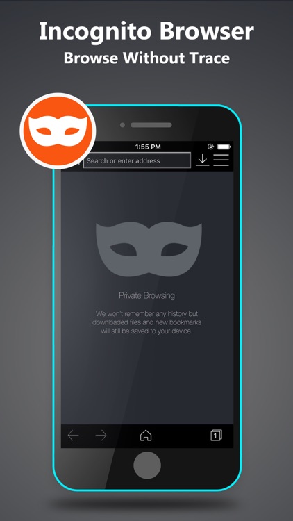 Private Browser with Fingerpirnt Password Applock