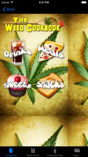 mega marijuana cookbook - cannabis cooking & weed iphone screenshot 1