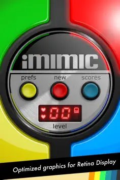 iMimic: 80's Vintage Electronic Memory Game - Screenshot 2