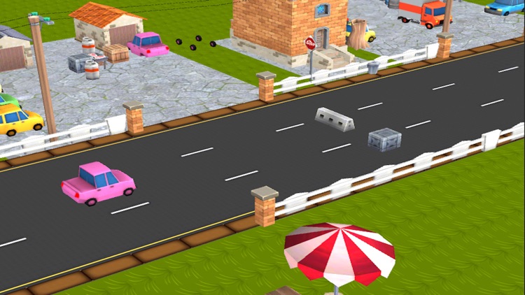 Mini Car Racing Simulator Game - Highway Crossy