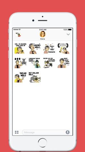 Maz Jomblo stickers by MOHAMAD for iMessage(圖2)-速報App