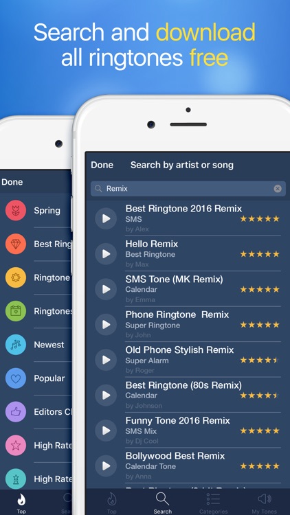 Ringtones for iPhone Unlimited.