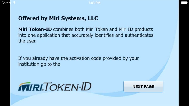 MiriToken-ID