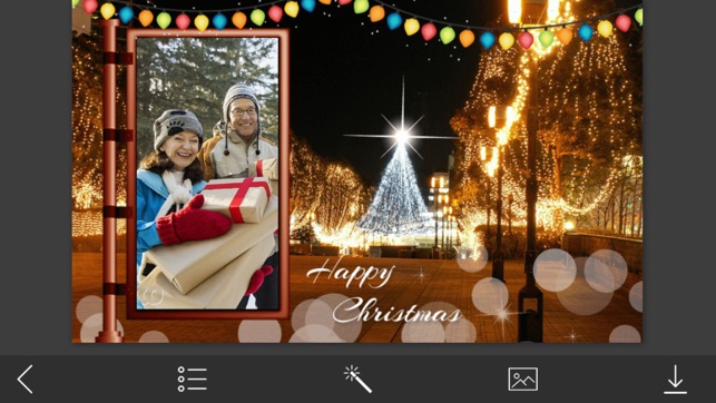 Holiday Xmas Hd Photo Frames - Make Profile pic(圖3)-速報App