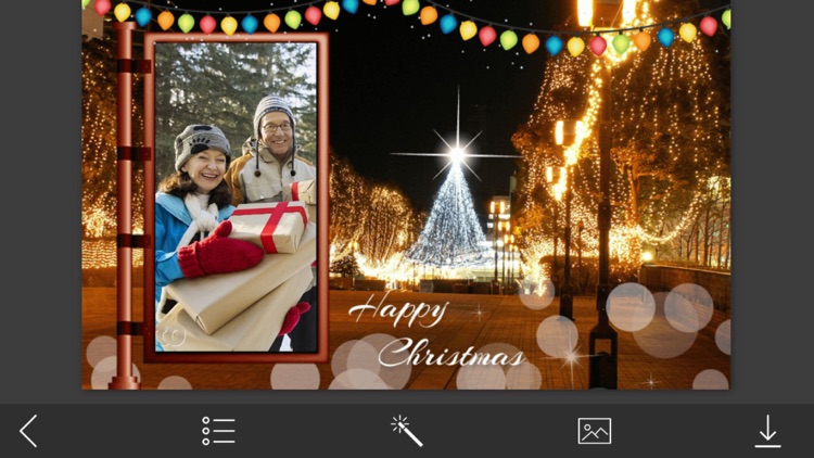 Holiday Xmas Hd Photo Frames - Make Profile pic