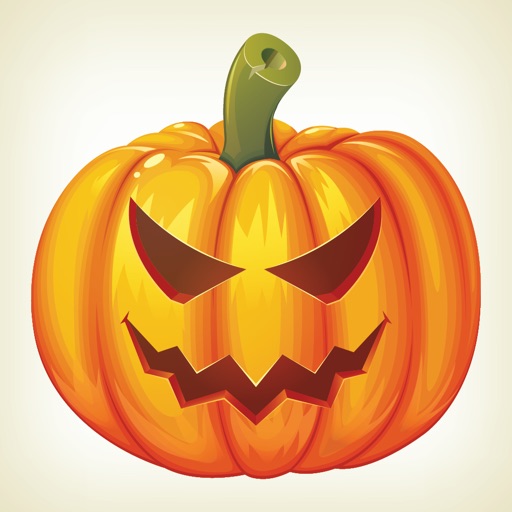 Pumpkin Halloween Emoji Sticker #3 by CHO CON