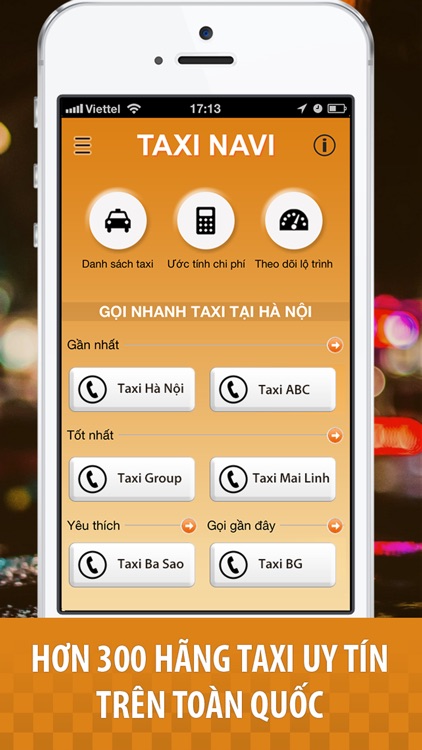 Taxi Navi – Quick call Taxi in Vietnam screenshot-4