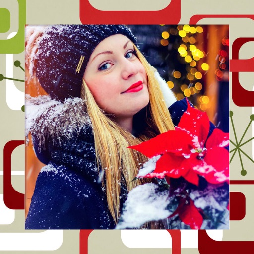 Christmas Santa Photo Frames - Frame from the hear iOS App