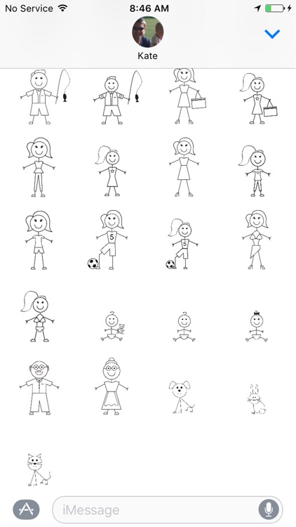 Stick Figs for iMessage screenshot-3