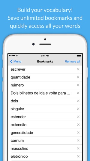 Portuguese Dictionary & Thesaurus +English Trans(圖4)-速報App