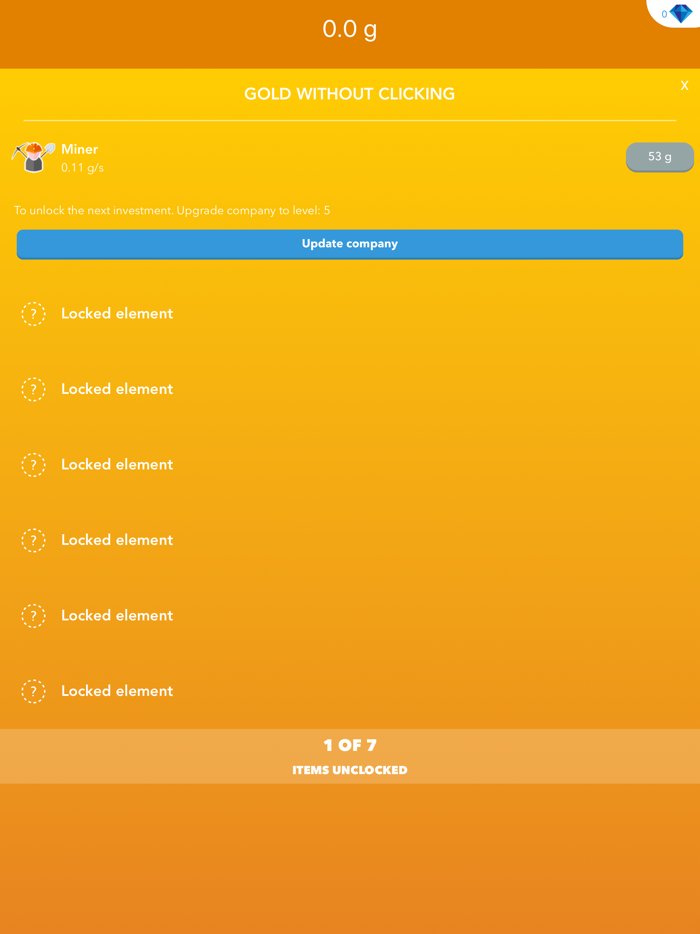 Miner - build your own mining company