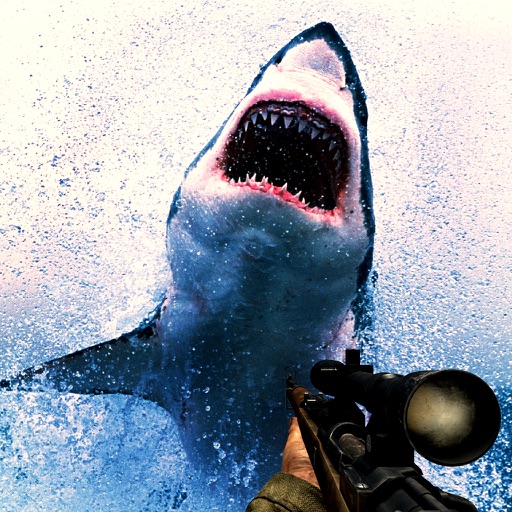 Flying Hungry Shark onwater: Extreme Shooting Free iOS App