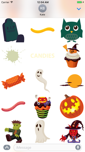 Crazy Halloween Sticker for iMessage #10(圖2)-速報App