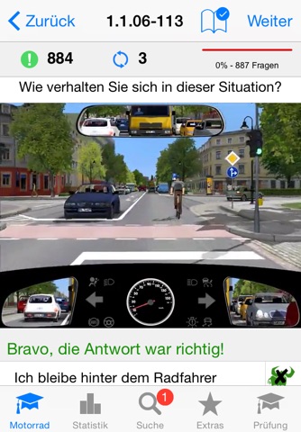 Führerschein Kl. A - Motorrad screenshot 2