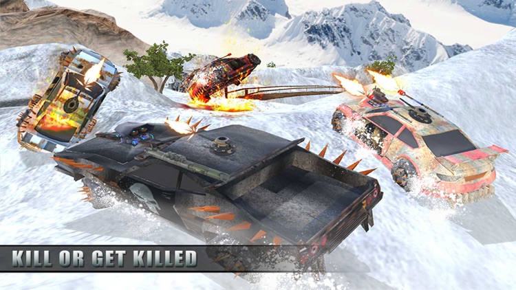 Buggy Death Racing Car Driver: Winter Rally Race