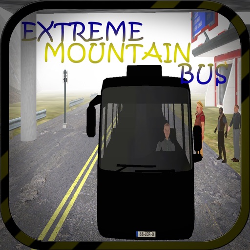 Adrenaline rush of dangerous mountain bus driving iOS App