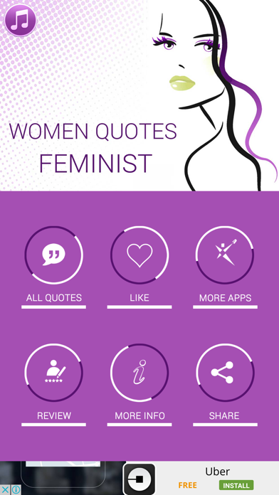 How to cancel & delete Women Quotes - Feminist from iphone & ipad 2