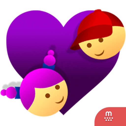 Cute Girl & Boy stickers stickers for iMessage icon