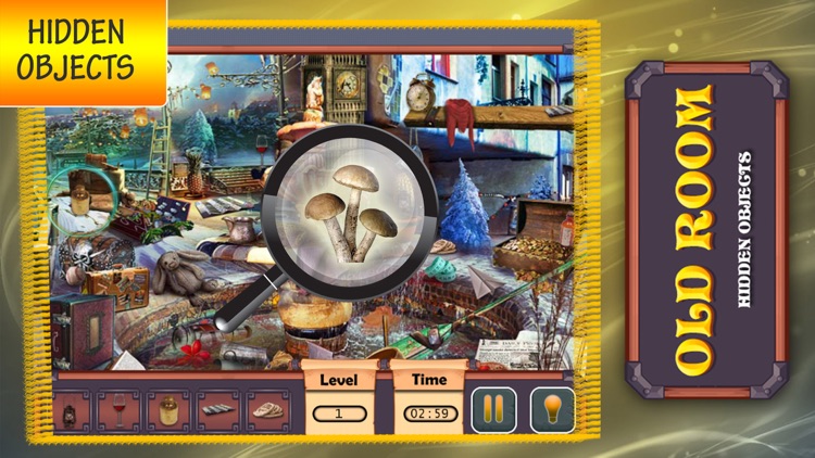 Free Hidden Objects Game : Old Room screenshot-3