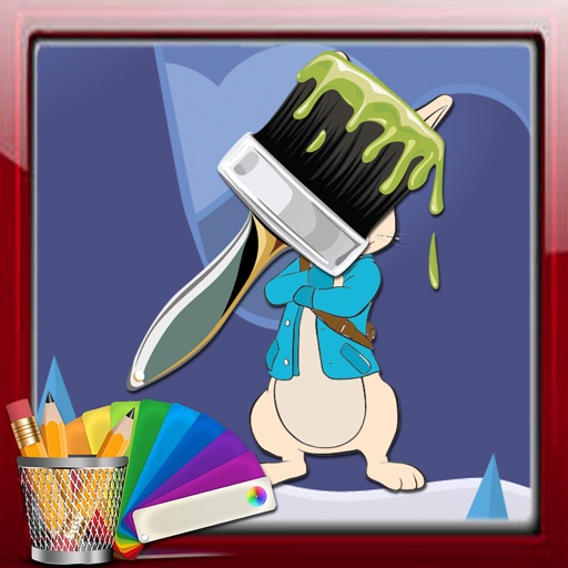 Coloring Games Peter Rabbit Version iOS App