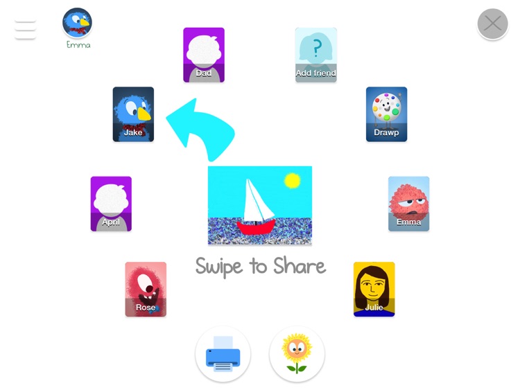 Drawp Lite - Family Art and Messaging App