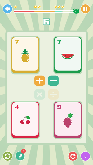 算术争霸 亲子数学游戏24点对战en App Store