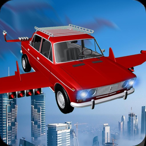 Flying Car Lada 2106 iOS App