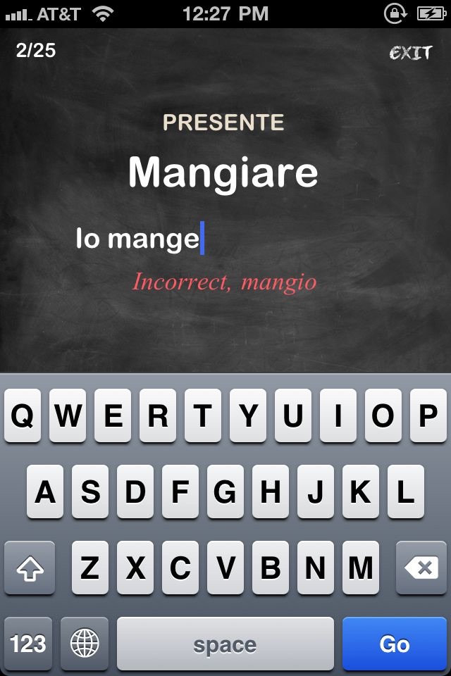 Conjugation Nation Italian screenshot 3