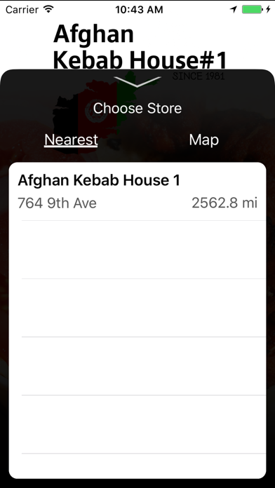 How to cancel & delete Afghan Kebab House #1 from iphone & ipad 2
