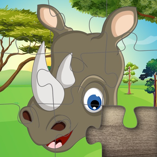 Kids Zoo Animal Puzzles - Fun and educational jigsaw game for toddlers, boys and girls iOS App