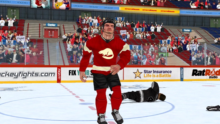 Hockey Fight Lite screenshot-4