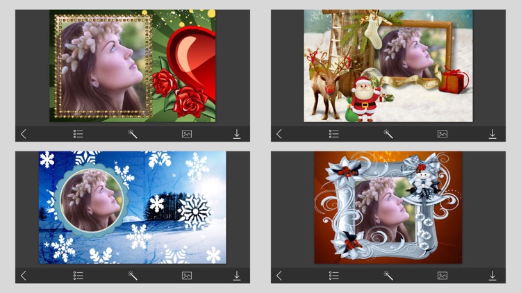 Christmas 2017 Hd Photo Frames - Beauty Frames