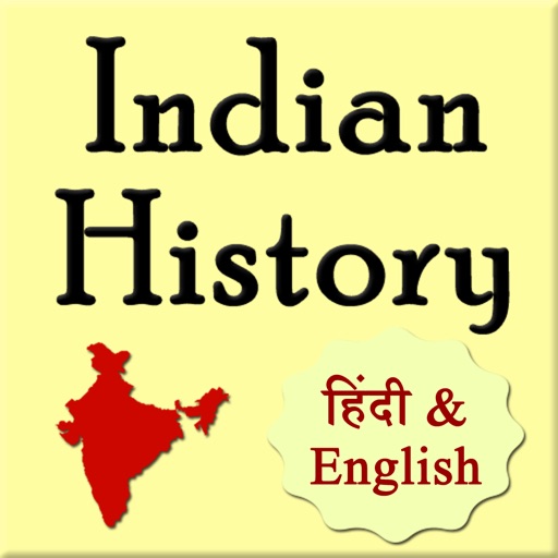 indian history (english and hindi) iOS App
