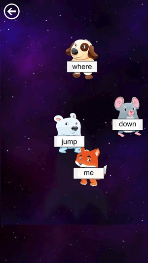 Sightwords - Space Games Word Kindergarten(圖2)-速報App