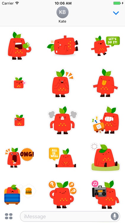 The Strawberry Sticker