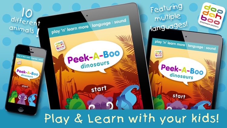 Peek-A-Boo Dinosaurs – Play ‘N’ Learn screenshot-0