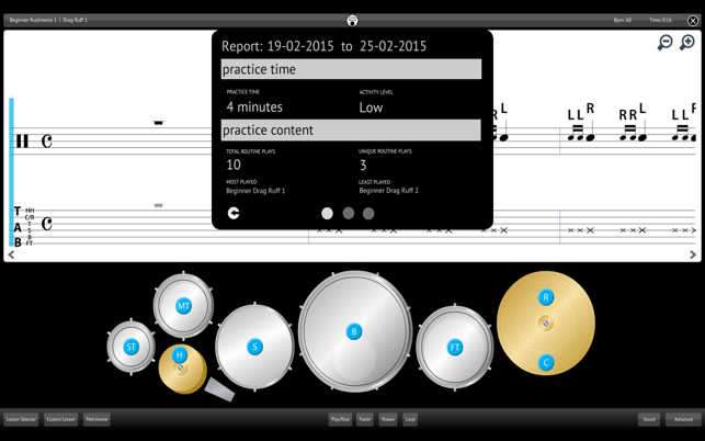 Learn & Practice Drums Music Lessons Exercises(圖5)-速報App