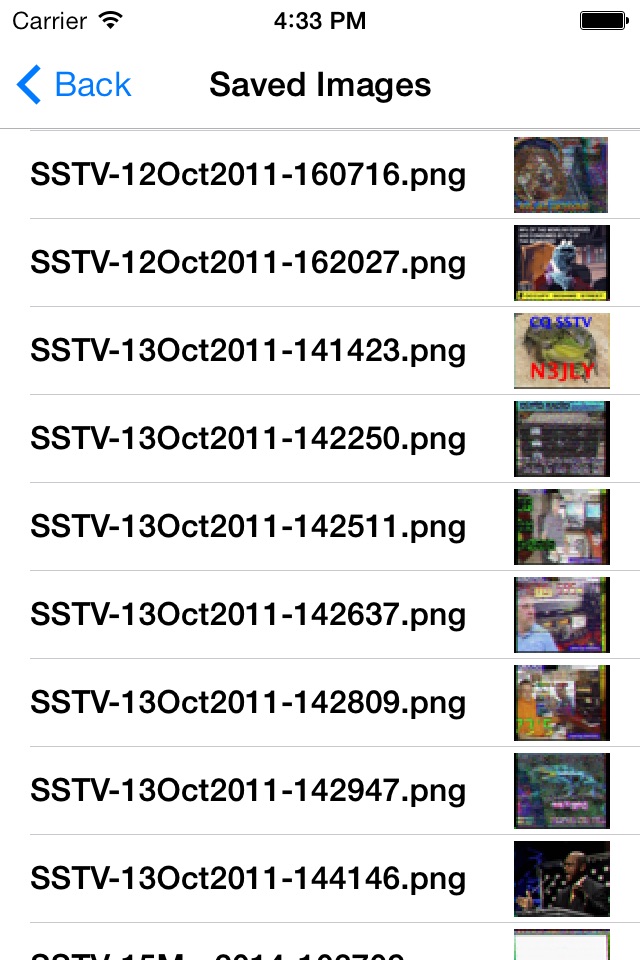 SSTV Slow Scan TV screenshot 2