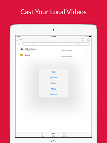 Cast ThemAll- TV Cast Player App - náhled