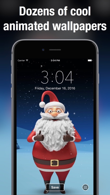 Xmas Live Wallpapers: Dynamic backgrounds & themes screenshot-3