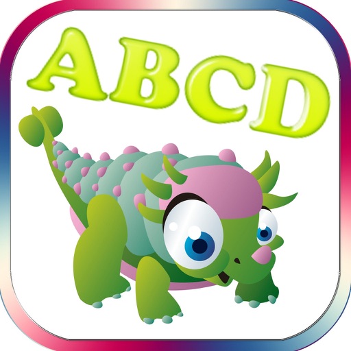 Vocabulary Learning ABC Picture Dinosaur Icon