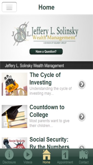 Jeffery L. Solinsky Wealth Management(圖2)-速報App