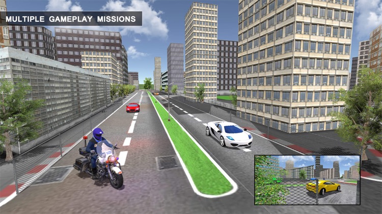 Police Chase Blast - Bike Rider screenshot-3