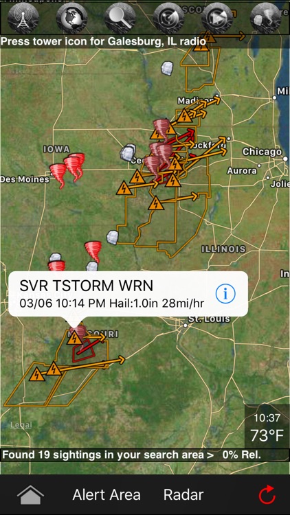 TornadoSpy+: Tornado Maps, Warnings and Alerts